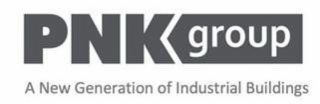 PNK GROUP NEW GENERATION OF INDUSTRIAL BUILDINGS logo
