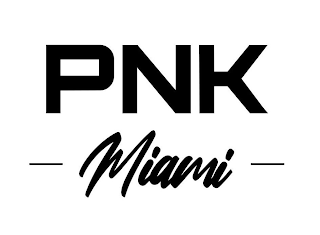 PNK MIAMI logo