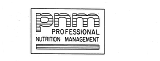 PNM PROFESSIONAL NUTRITION MANAGEMENT
