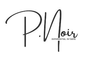 P.NOIR EXPERIENTIAL IN TASTE logo