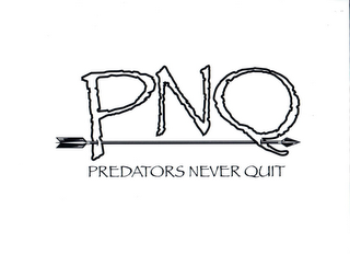 PNQ PREDATORS NEVER QUIT logo