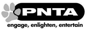 PNTA ENGAGE, ENLIGHTEN, ENTERTAIN logo