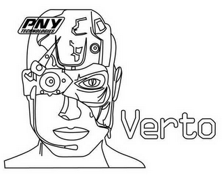 PNY TECHNOLOGIES VERTO logo