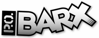 P.O. BARX logo