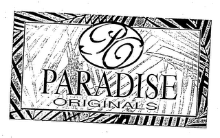 PO PARADISE ORIGINALS logo