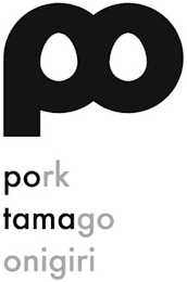 PO PORK TAMAGO ONIGIRI logo