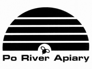 PO RIVER APIARY logo