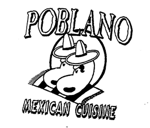 POBLANO MEXICAN CUISINE logo
