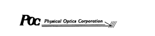 POC PHYSICAL OPTICS CORPORATION logo