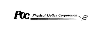 POC PHYSICAL OPTICS CORPORATION logo