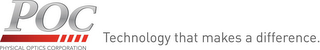 POC PHYSICAL OPTICS CORPORATION TECHNOLOGY THAT MAKES A DIFFERENCE. logo