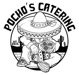 POCHO'S CATERING EST. 2014 logo