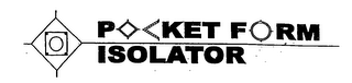POCKET FORM ISOLATOR logo