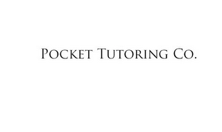 POCKET TUTORING CO. logo