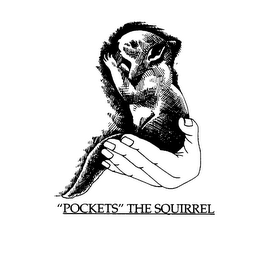 "POCKETS" THE SQUIRREL logo