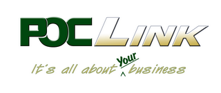 POCLINK IT'S ALL ABOUT YOUR BUSINESS logo