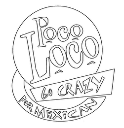 POCO LOCO GO CRAZY FOR MEXICAN logo