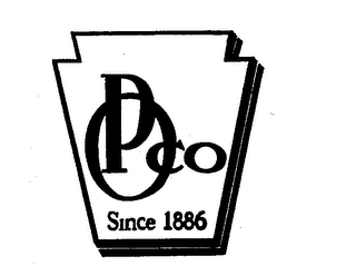 POCO SINCE 1886 logo