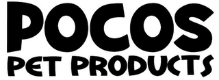 POCOS PET PRODUCTS logo