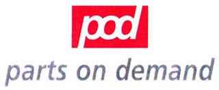 POD PARTS ON DEMAND logo