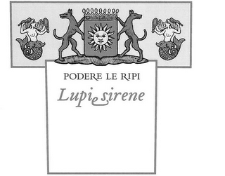 PODERE LE RIPI LUPI E SIRENE logo