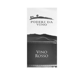 PODERI DA VINO VINO ROSSO logo