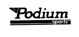 PODIUM SPORTS logo