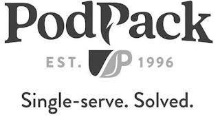 PODPACK EST. 1996 SINGLE-SERVE. SOLVED. logo