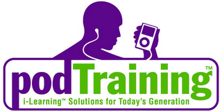 PODTRAINING I-LEARNING SOLUTIONS FOR TODAY'S GENERATION logo