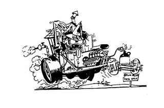 PODUNK HOLLER DRAG STRIP logo