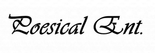 POESICAL ENT. logo