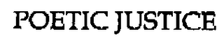 POETIC JUSTICE logo