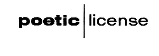 POETIC LICENSE logo