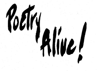 POETRY ALIVE! logo