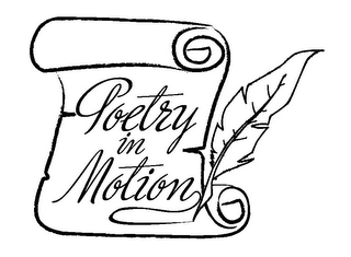 POETRY IN MOTION logo