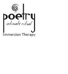 POETRY INTIMATE RITUAL IMMERSION THERAPY logo