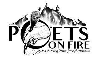 POETS ON FIRE A BURNING DESIRE FOR RIGHTEOUSNESS logo