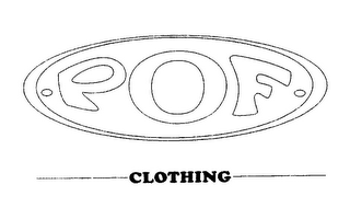 POF CLOTHING logo