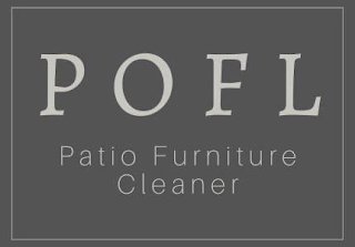 POFL PATIO FURNITURE CLEANER logo