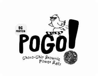 POGO! 9G PROTEIN CHOCO-CHIP BROWNIE POWER BALLS logo