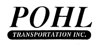 POHL TRANSPORTATION INC. logo