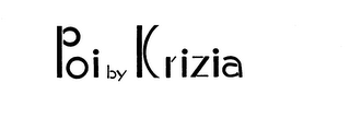 POI BY KRIZIA logo