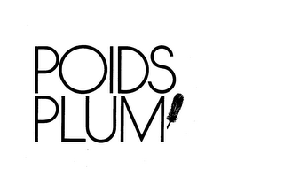 POIDS PLUM logo