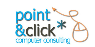 POINT & CLICK* COMPUTER CONSULTING logo