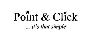 POINT & CLICK ... IT'S THAT SIMPLE logo
