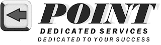 POINT DEDICATED SERVICES DEDICATED TO YOUR SUCCESS logo