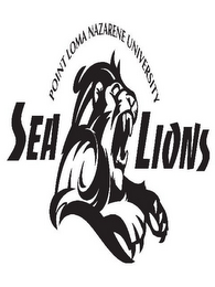 POINT LOMA NAZARENE UNIVERSITY SEA LIONS logo