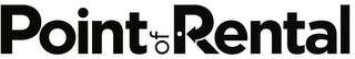 POINT OF RENTAL logo