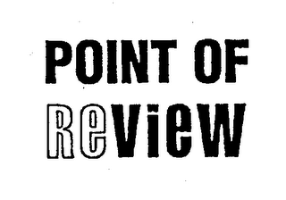 POINT OF REVIEW logo