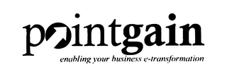 POINTGAIN ENABLING YOUR BUSINESS E-TRANSFORMATION logo